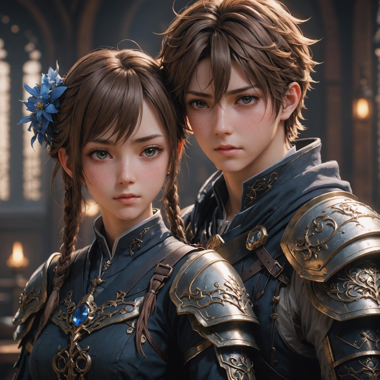 Detailed 3D Anime Art in 8K Resolution