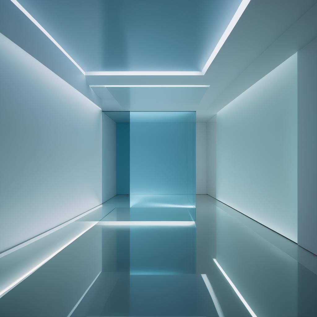 Light and Space Movement Inspired Photograph