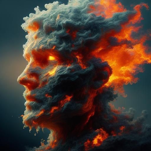 Elemental Man: Fire, Water, Earth, and Sky