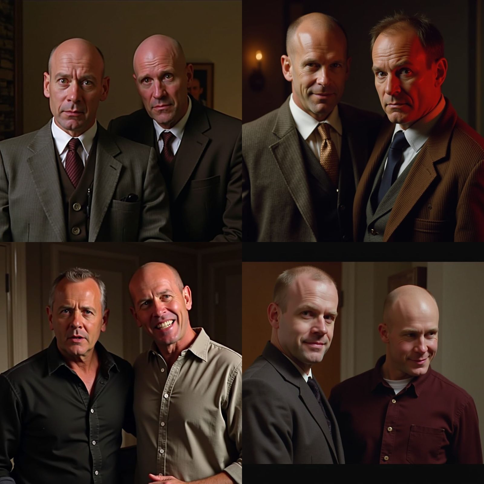 Bruce Willis as Grady Twins in The Shining