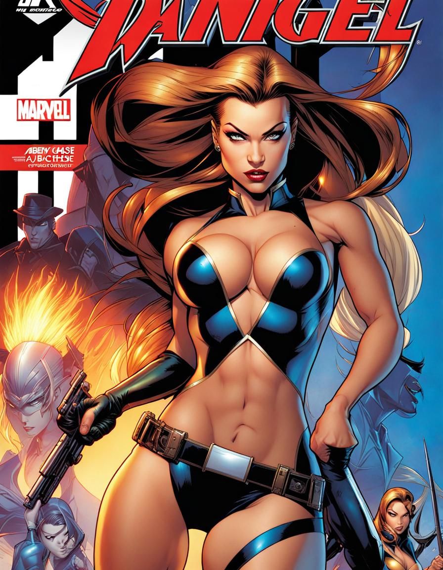 Abbey Chase Comic Book Cover Art