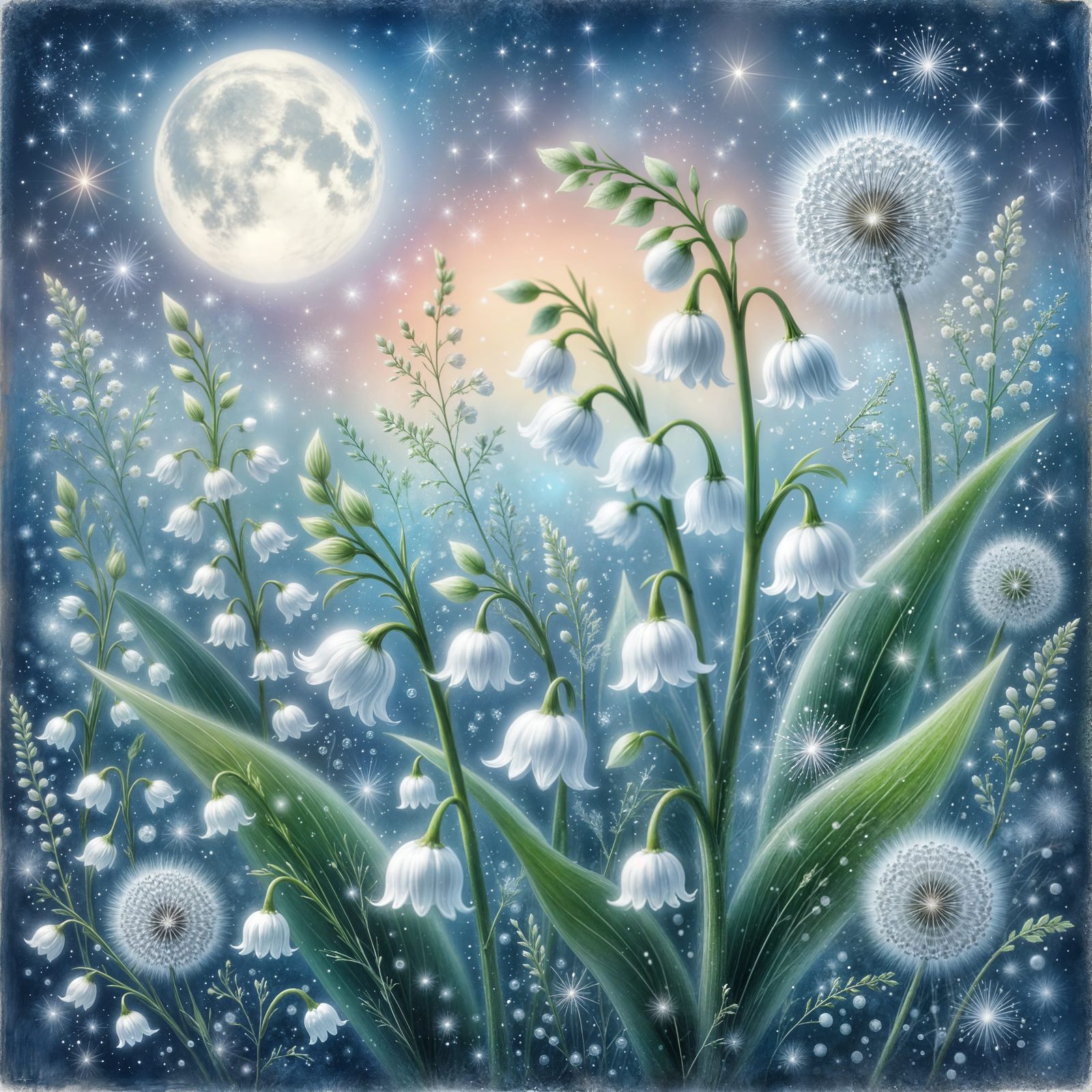 Lily of the valley and dandelion 2