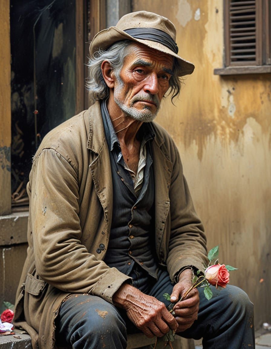 A Lonely Tramp Remembers His Breathtaking Love