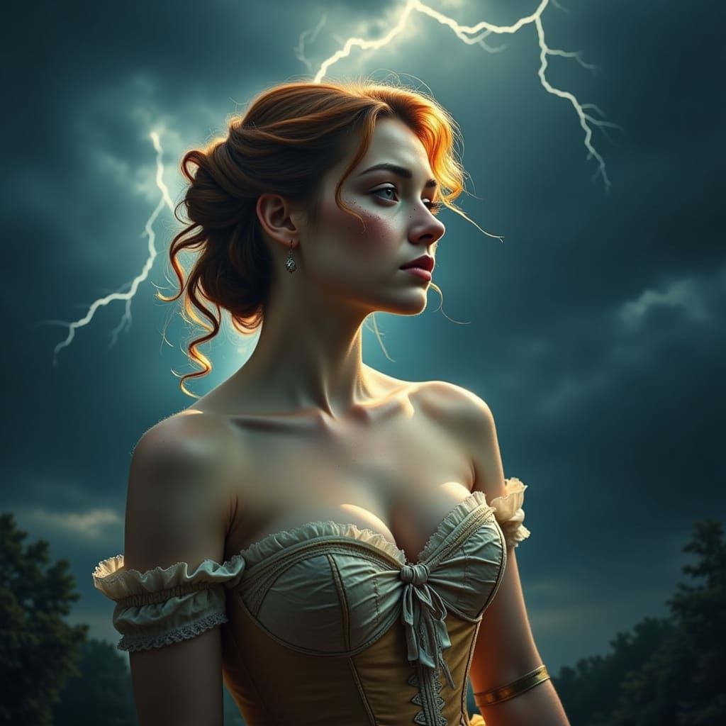 Elegant Stormy Evening in Regency Style