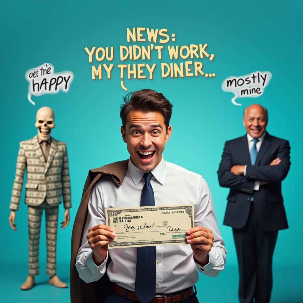 Paycheck Joy Turns to Foreboding Reality