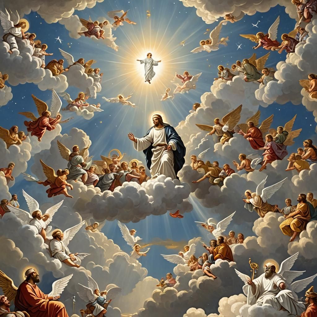 Divine God in Heavenly Realm