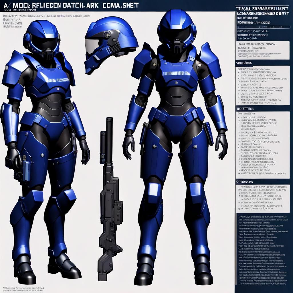 Female - MP Combat EVA Suit