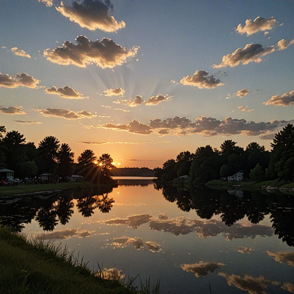 Evocative Summer Nights: Drifting Away