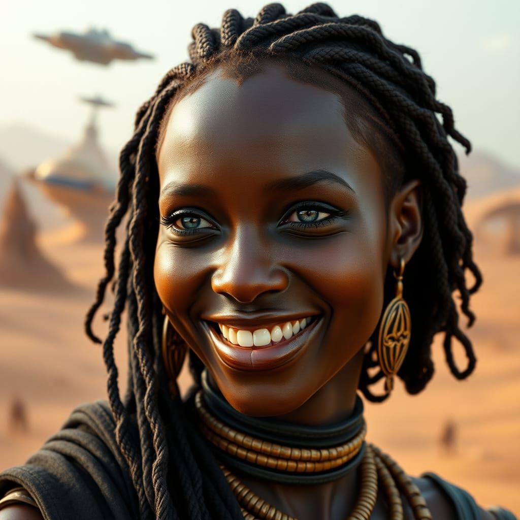 Chani from Dune: Hyperrealistic Portrait