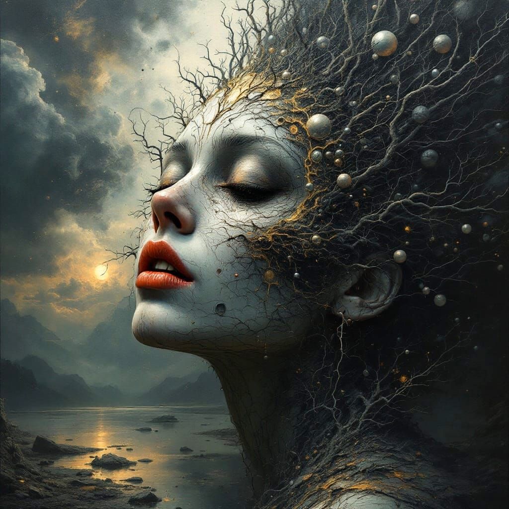 Ethereal Surrealism: A Psychedelic Allegory of Madness