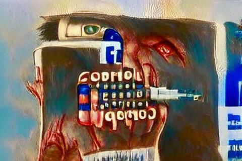 Kafkaesque Concept Art: Corporate Greed and Corruption