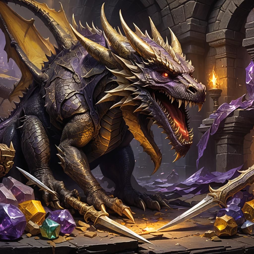 Dragon's Den: Dark Fantasy Concept Art