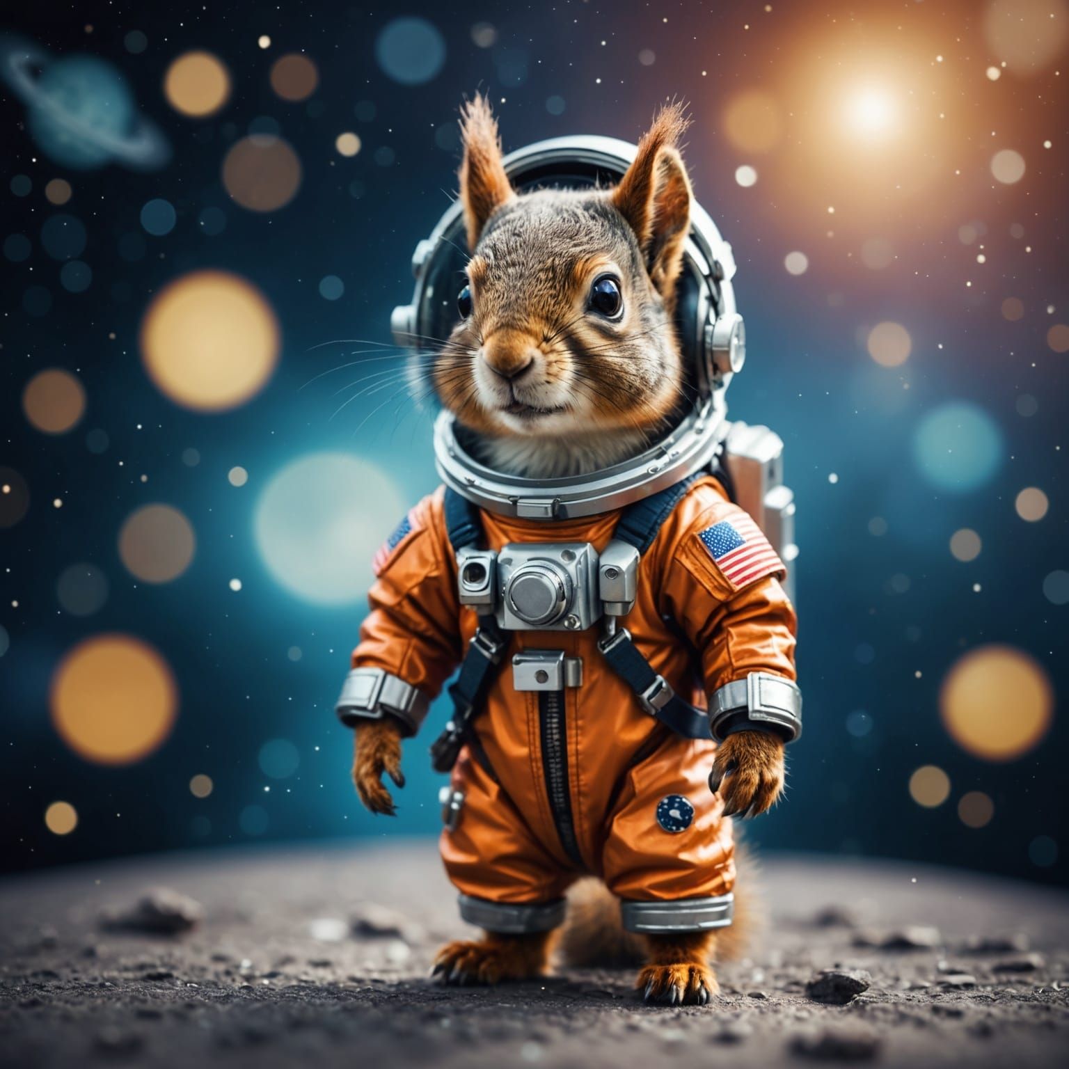 Squirrel Astronaut: Miniature, Hyperdetailed Space Adventure