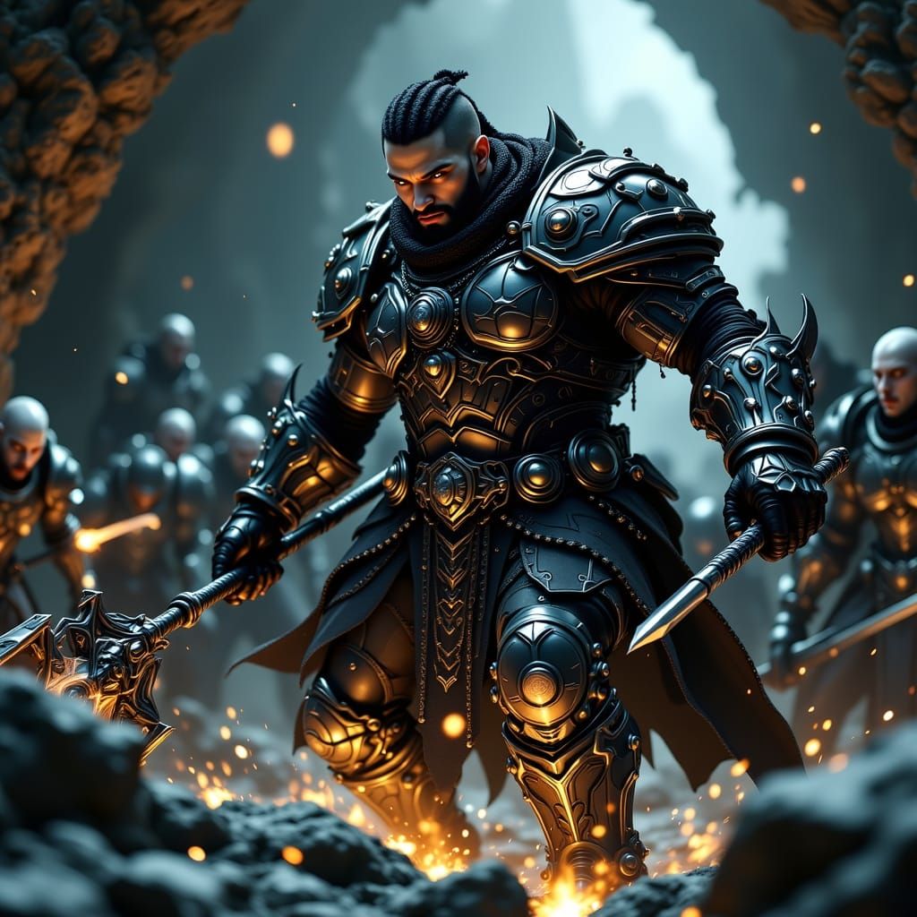 "Malrik Theon, Glaive-Seer of the Bound Divinants "