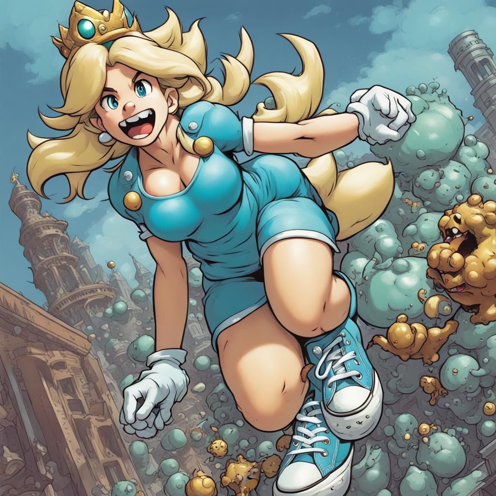 Rosalina as a insane Giant