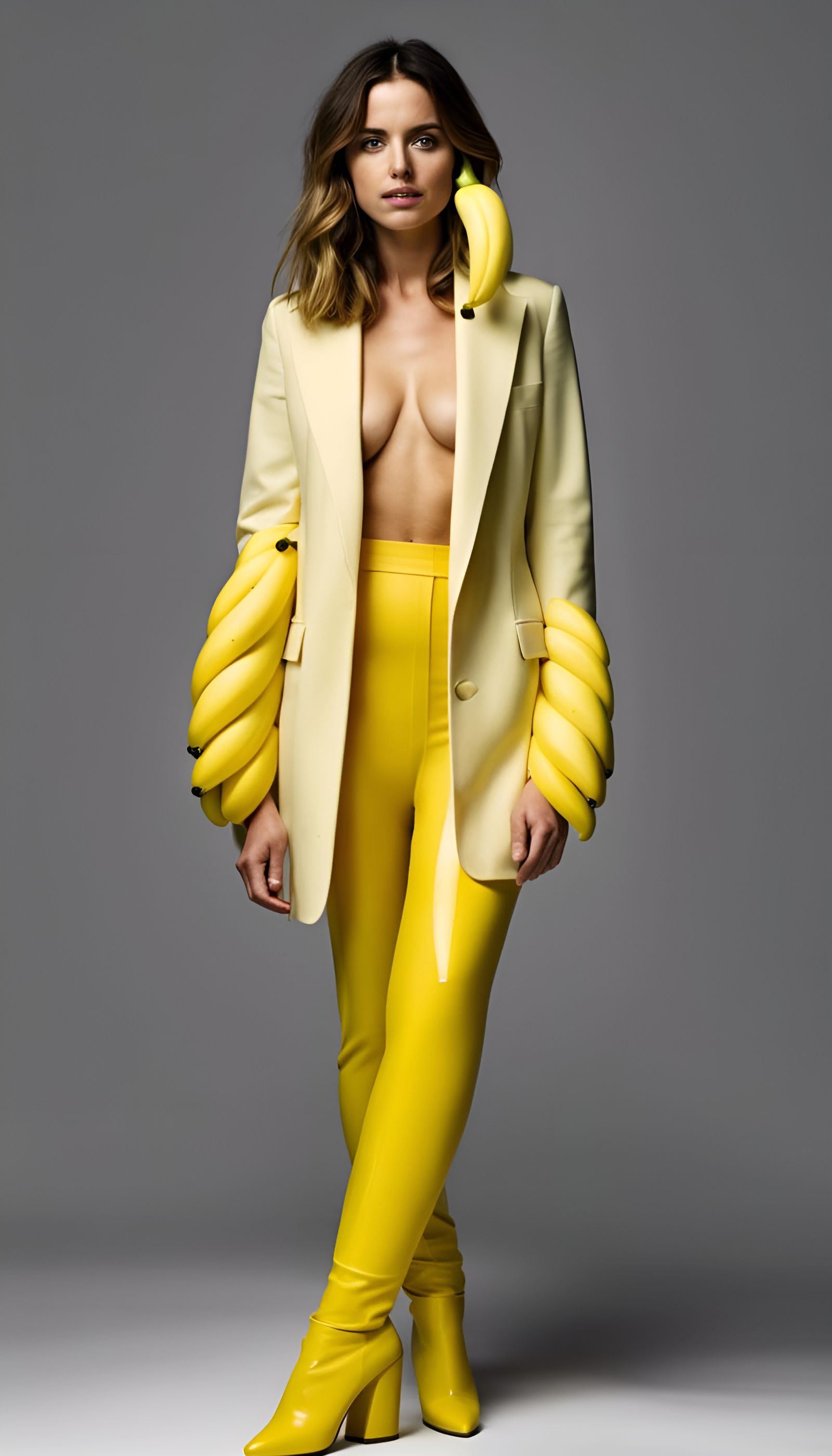 Surreal Banana De Armas Full Body Shot