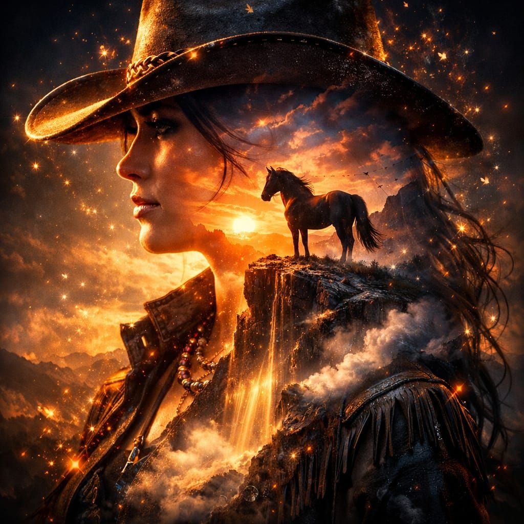 Western Double Exposure