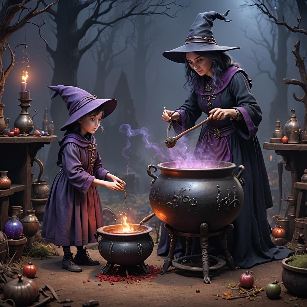 The Master Witch & Her Apprentice
