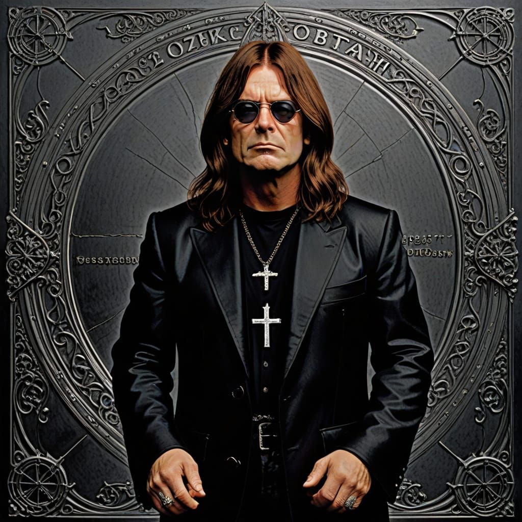 Black Sabbath Album Cover Featuring Ozzy Osbourne