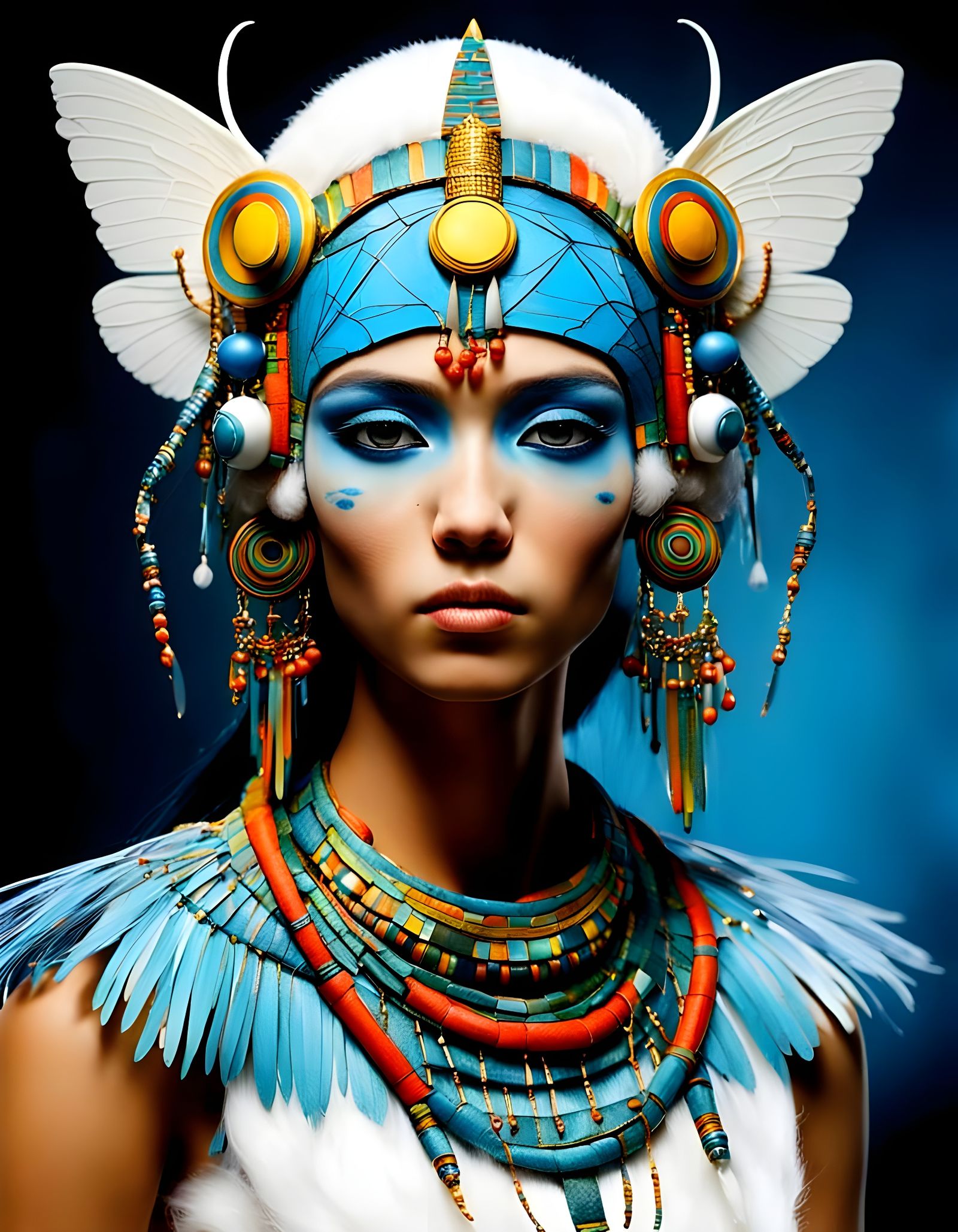 Fairie Egypt Bauhaus Hybrid Art
