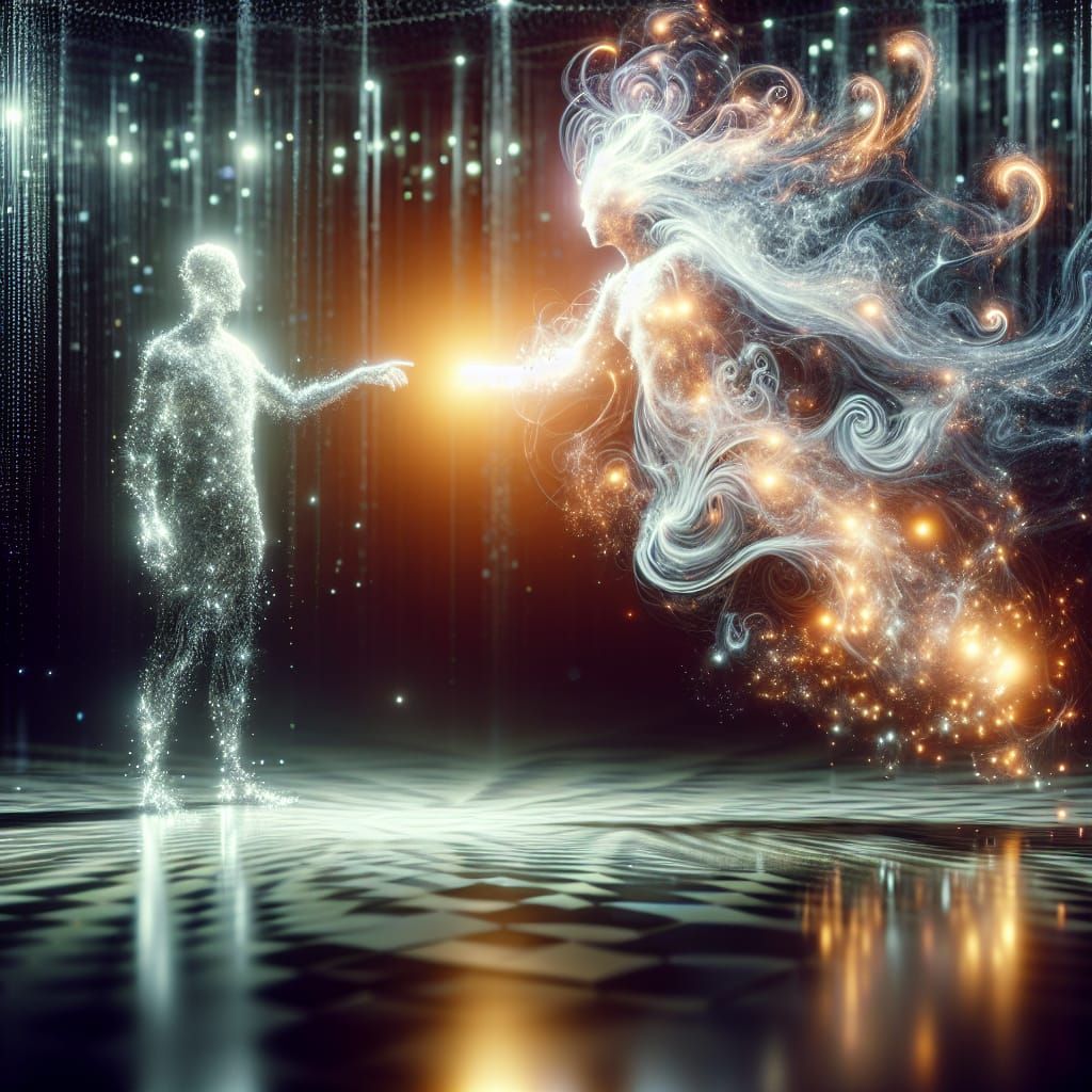 Careless Wisp Dancing in Chromatic Aberration