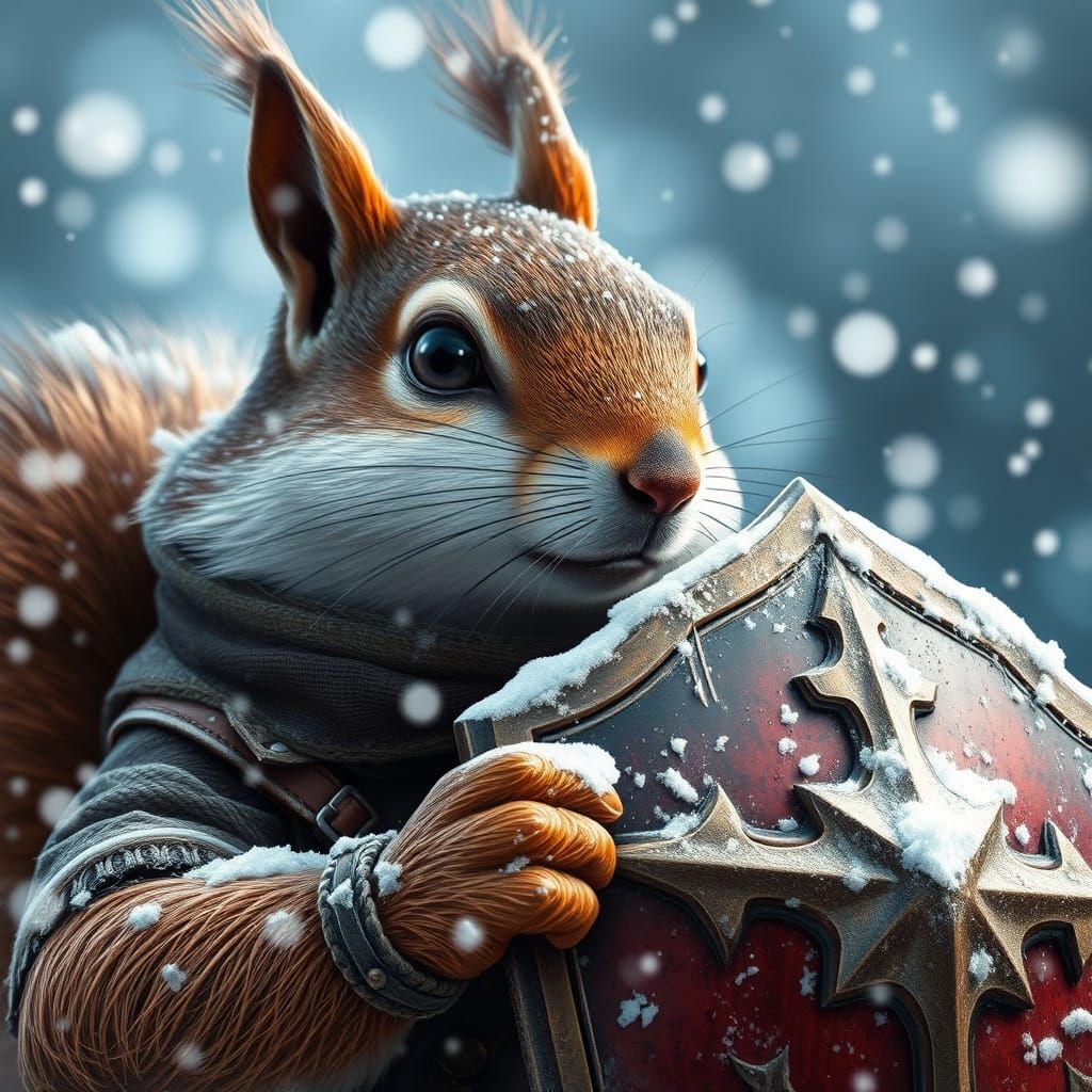 Squirrel as a Soldier