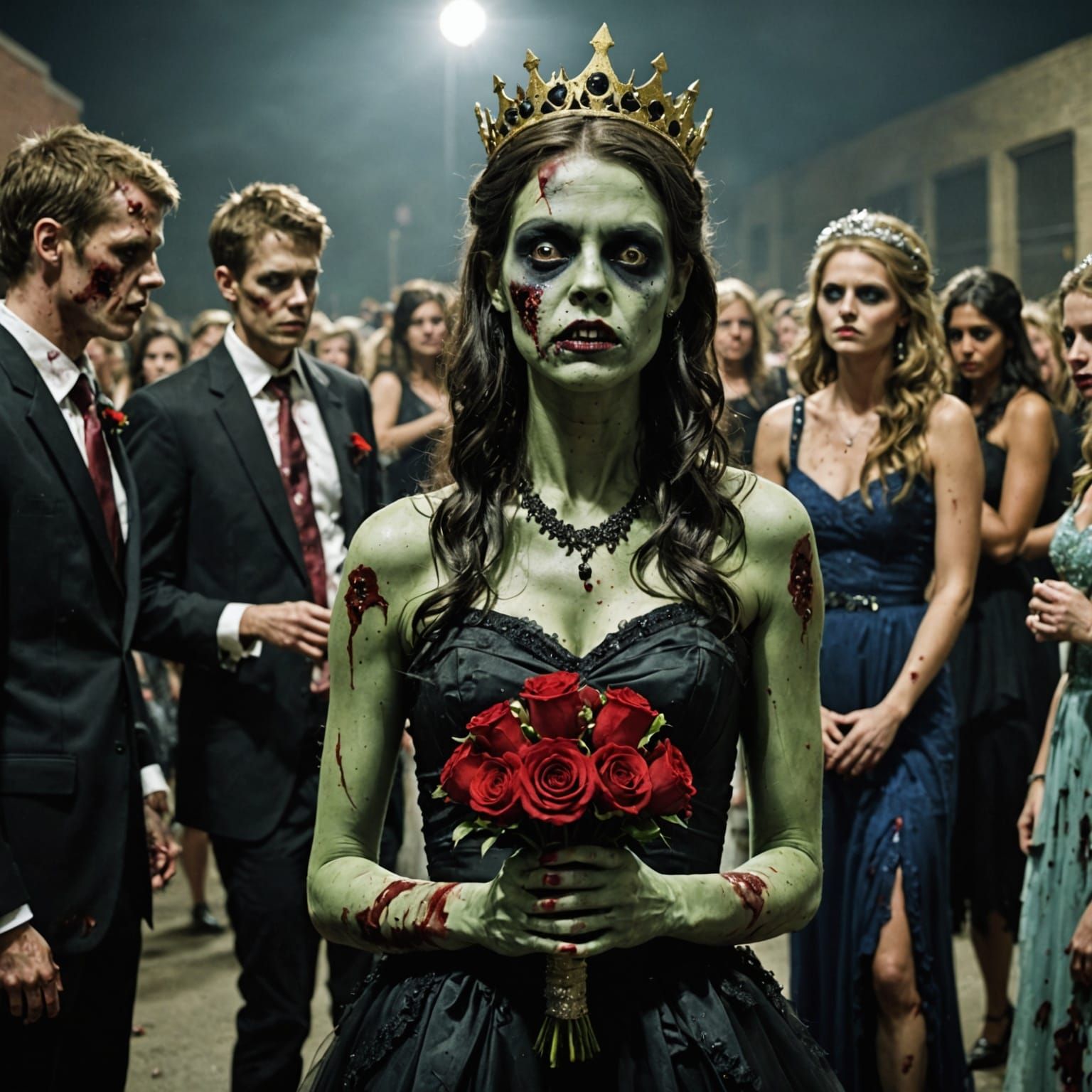 Zombie Prom Queen Rises in Undead Royalty