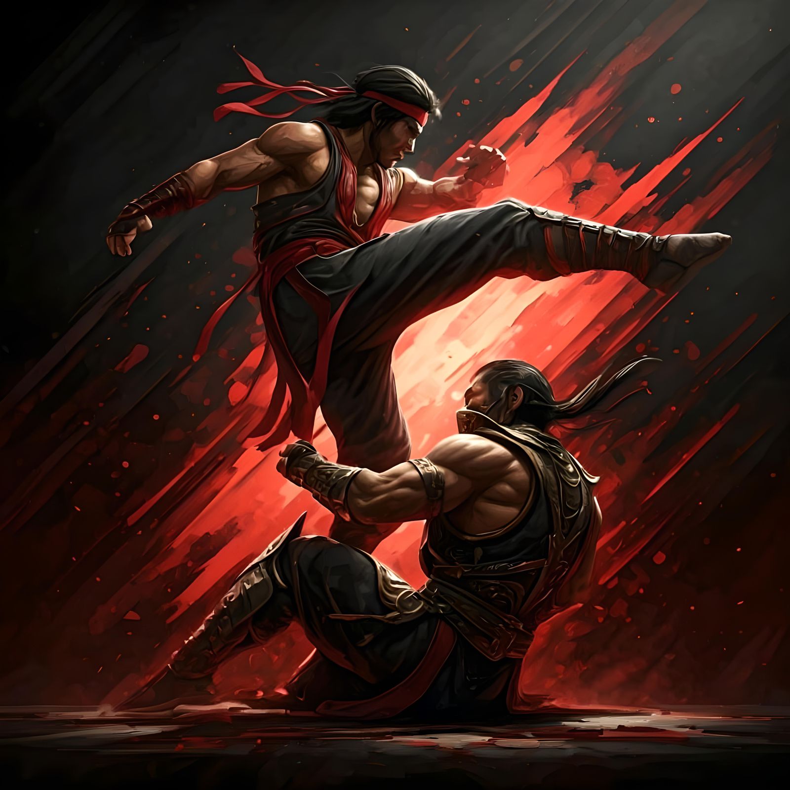 Liu Kang vs Shang Tsung