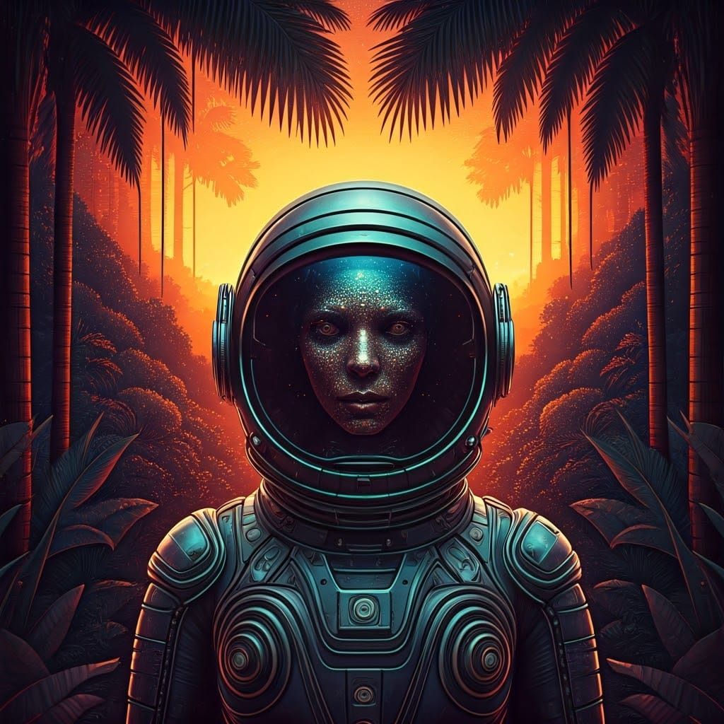 Pointinism, in style of Maximilien Luce,  A top-down view of...