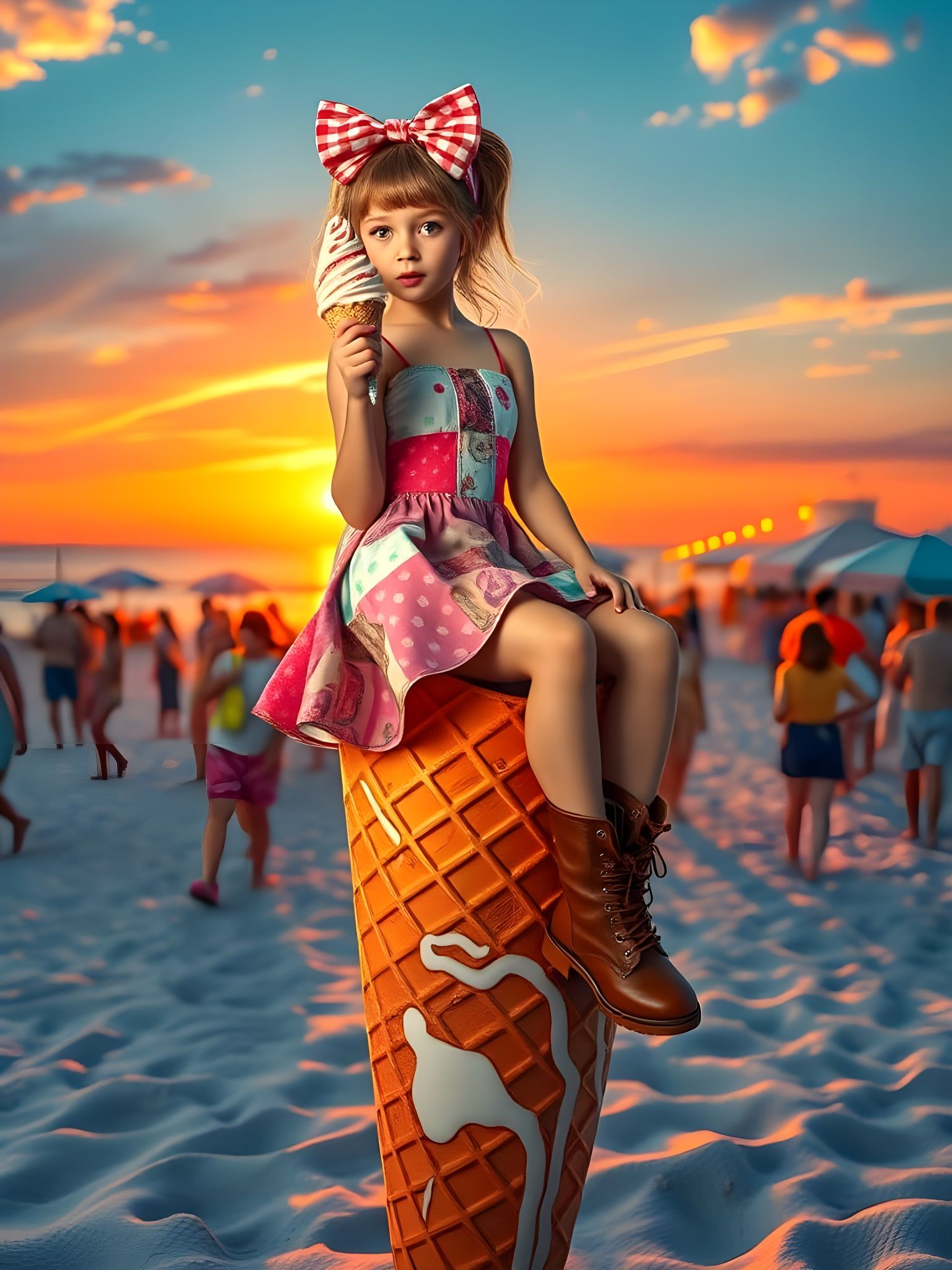 Ice-Cream girl