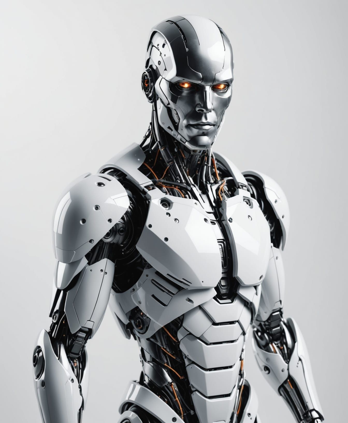 Cyborg: 3D Render Meets Simple Sketch
