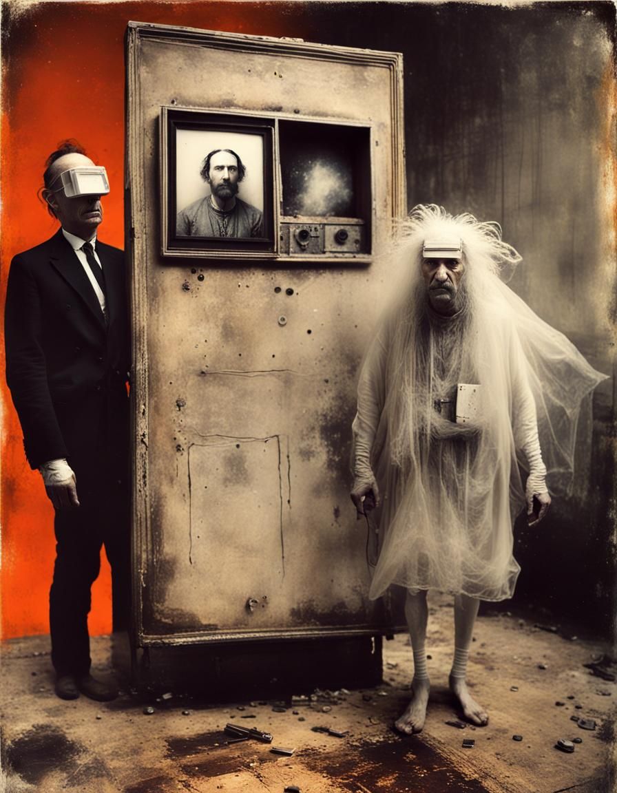 Surreal Madness: An Intricately Detailed Photograph