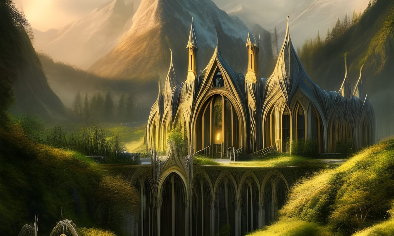 Elven Architecture: The Meeting Hall