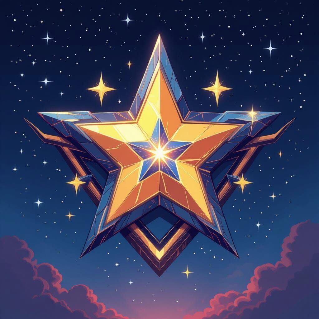 TriStars of Priceless Victory Superhero Emblem