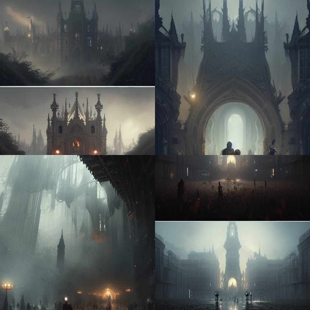 Real Madrid Dark Fantasy Concept Art in 8k