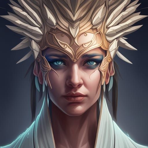 Angel of Death: Hyperdetailed Portrait in Unreal Engine 5