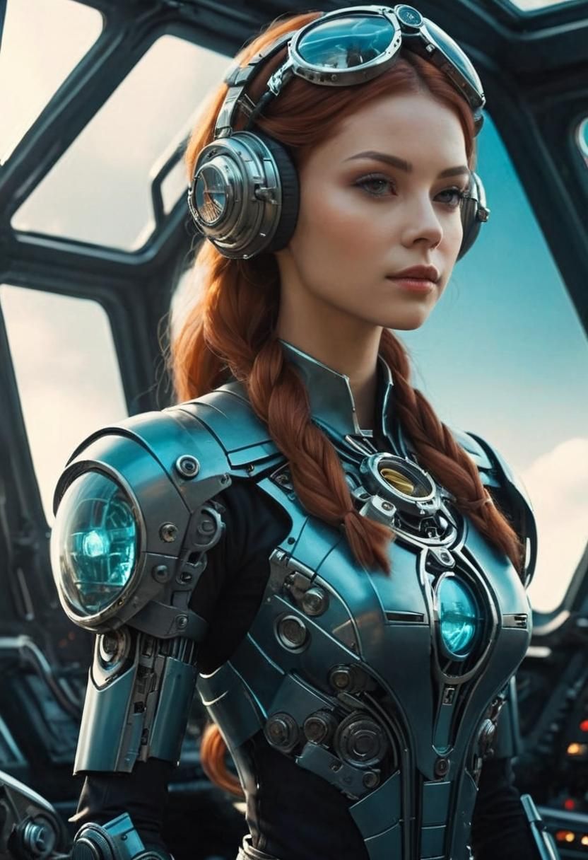 Photorealistic Image with Haze and Film Grain