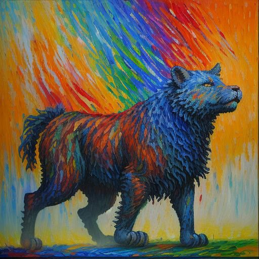 Words and Thoughts as Wild Beasts: Expressionist Oil Paintin...