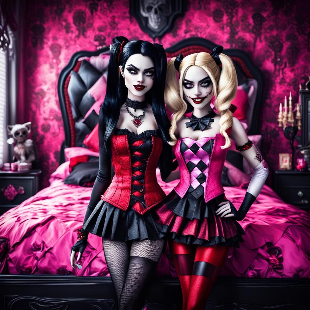Draculaura and Harley Quinn: Best Friends Forever