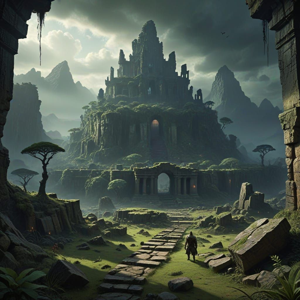 King Conan Explores Lost Cimmerian Ruins