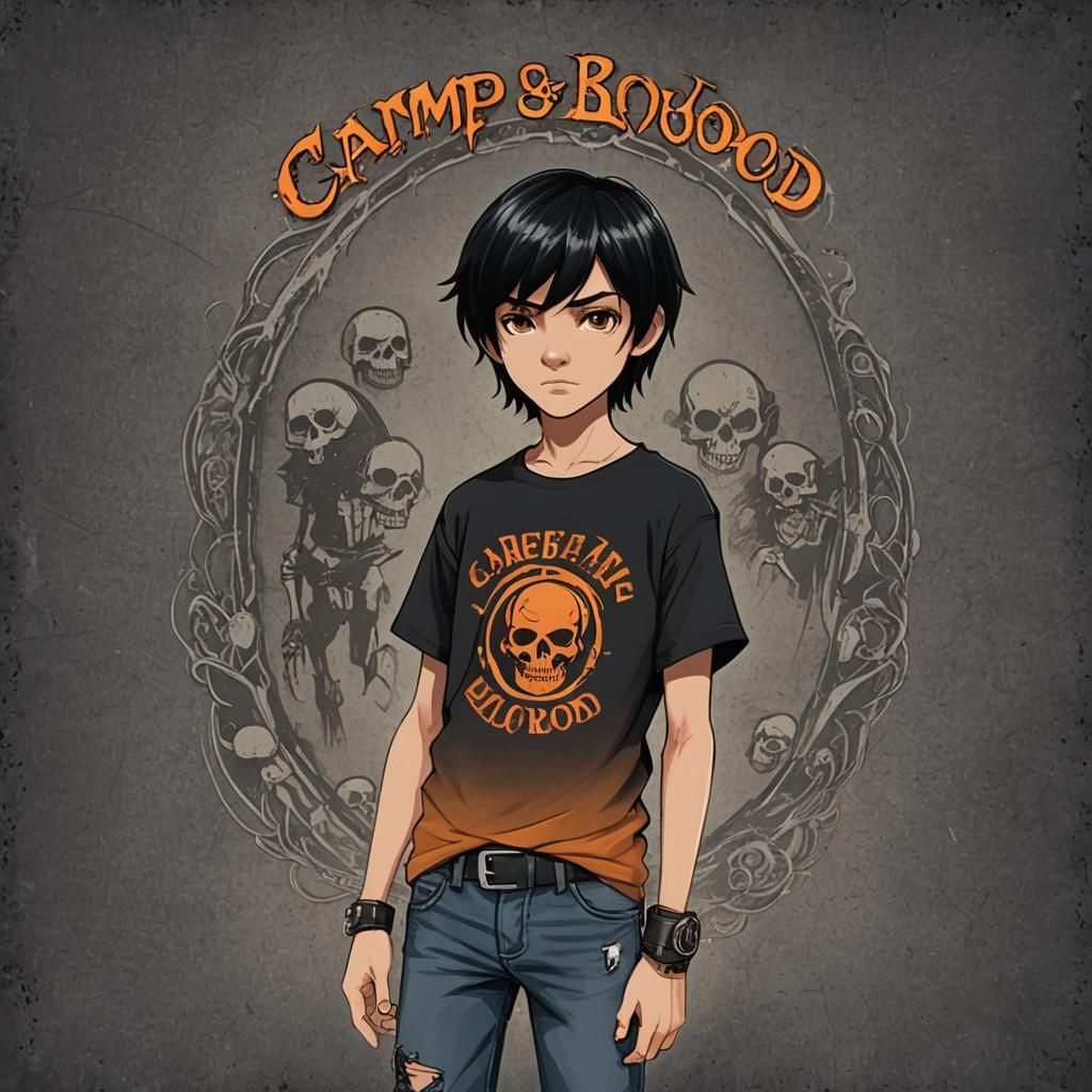 Camp Half-Blood: Young Heroes in Matte Painting Style