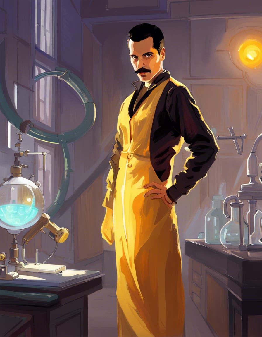 Freddie Mere Curie... It's a kind of magic...