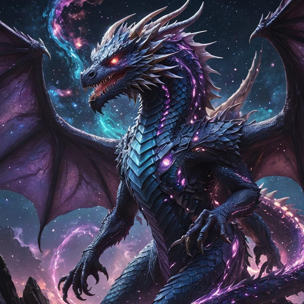 The Cosmic Singularity Dragon