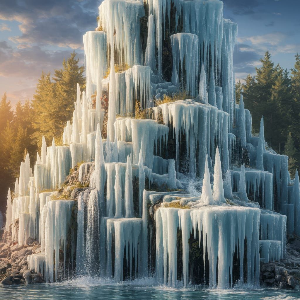 Melting Ice Castle