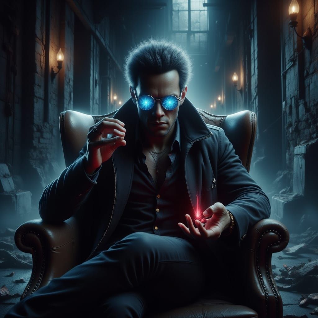 Morpheus Offers the Pills in Noir Neo-Futurism