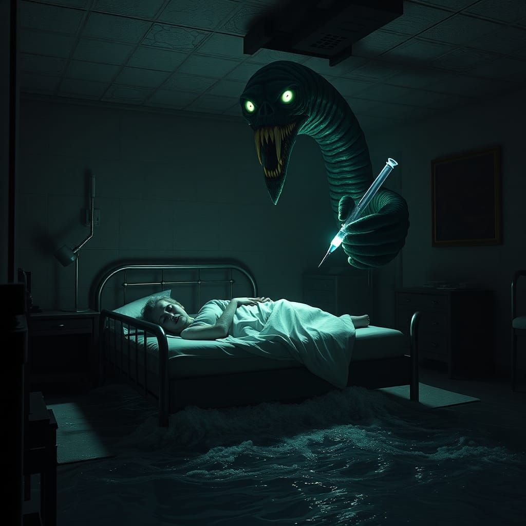 Eldritch Horror: Azathoth Hybrid in Hospital Nightmare