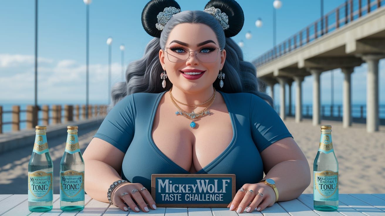 Ultra Realistic Beachy Beauty Participates in MickeyWolf Ton...