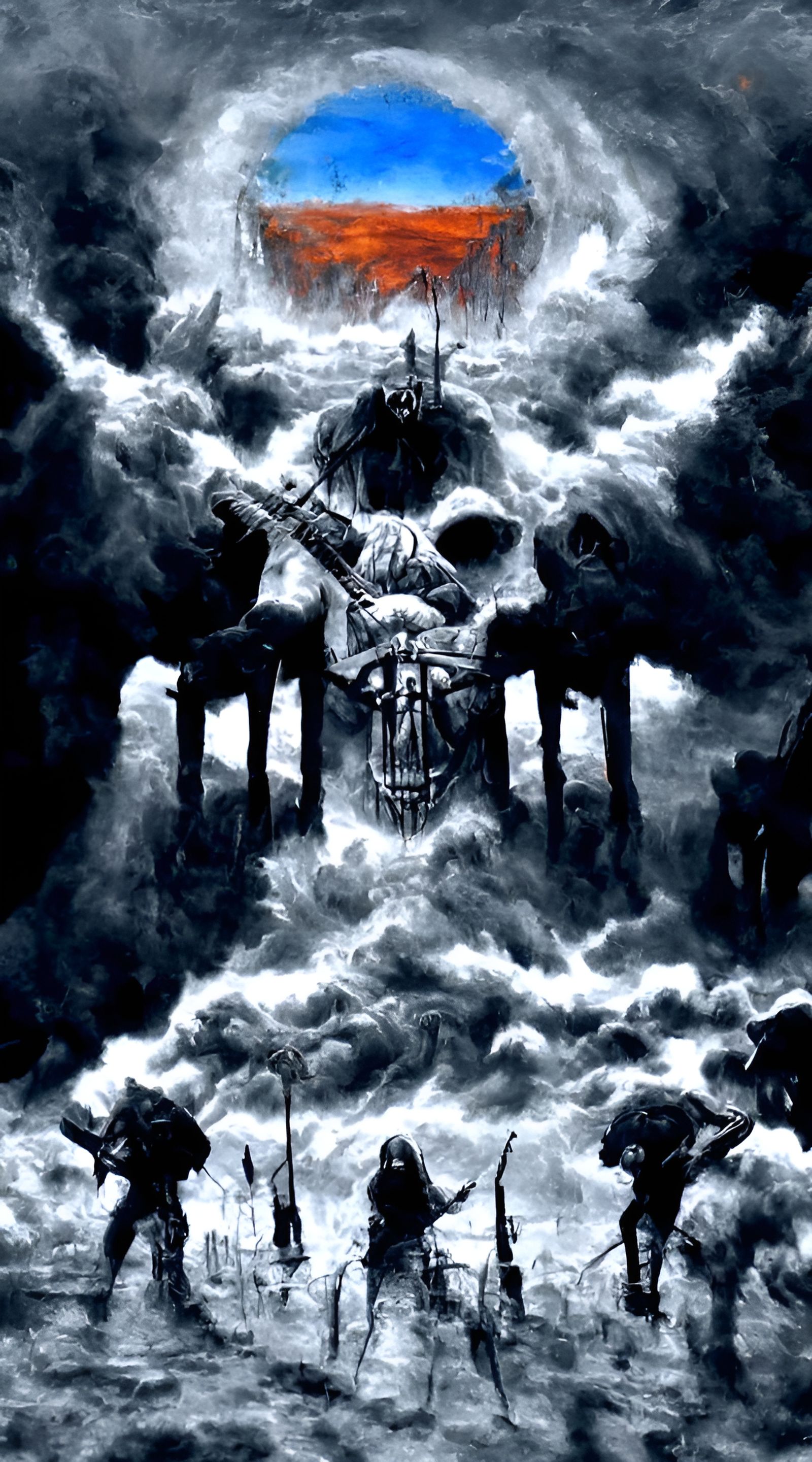 Storming the Beach: A Scene of War