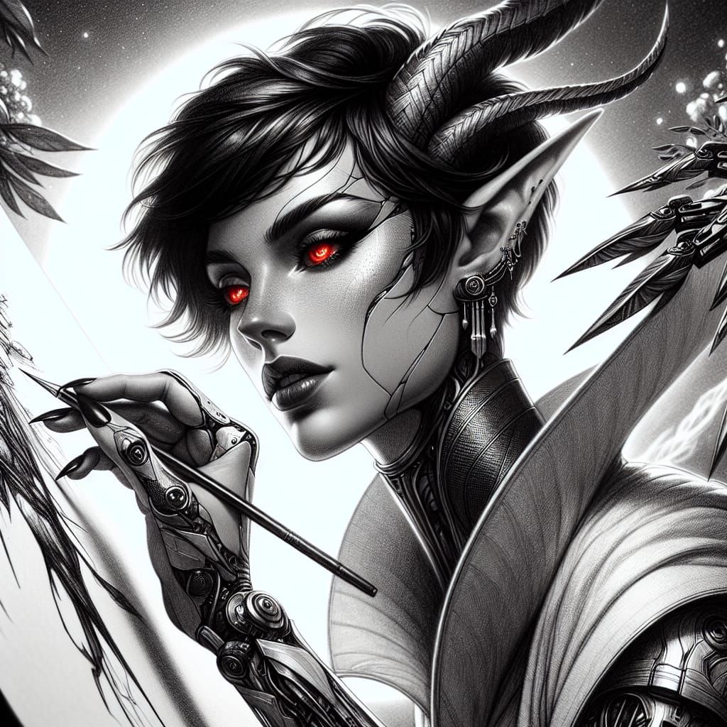 Backdoor Artist Sketch XI