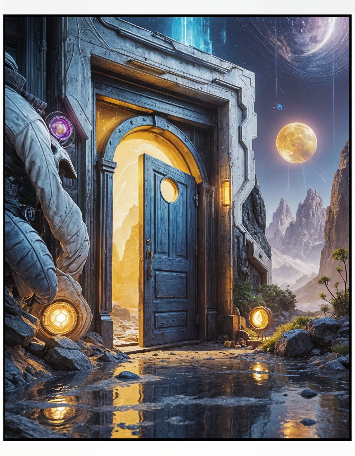 Surreal Landscapes Emerge Beyond the Threshold in a Vibrant ...